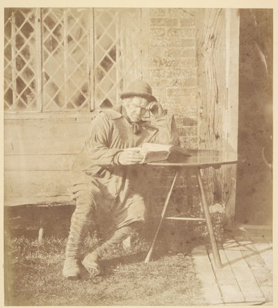 [Hombre leyendo un libro] de John Whistler