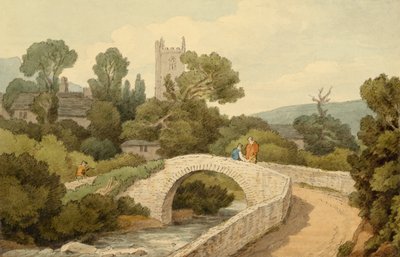 Meavy (lápiz, bolígrafo, tinta gris y acuarela) de John White Abbott