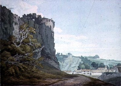 Parte del castillo de Chepstow, Monmouthshire de John White Abbott