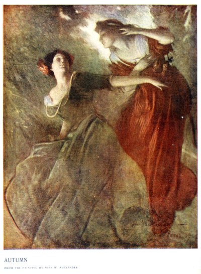 Otoño de John White Alexander de John White Alexander