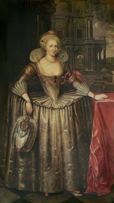 Ana de Dinamarca (1574-1619) de John Whitehead Walton