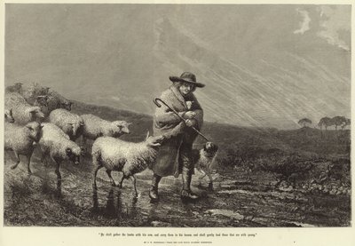 Él recogerá los corderos con su brazo de John William Bottomley