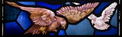 Águila, Te Deum, Ventana Este, c.1888 de John William Brown