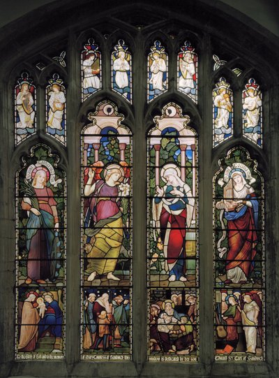 Ventana de la Capilla de la Dama de John William Brown