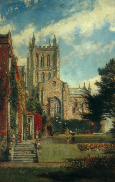 Catedral de Hereford de John William Buxton Knight