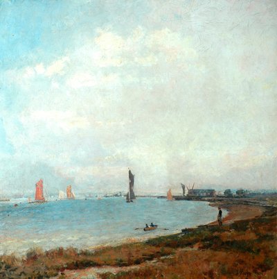 Puerto de Poole, c.1900-08 de John William Buxton Knight