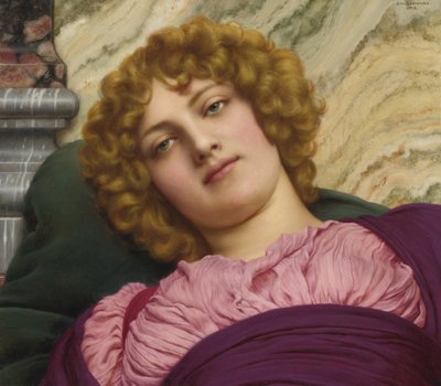 Arte académico: Myrhinna (Myrina, Myrine) de John William Godward