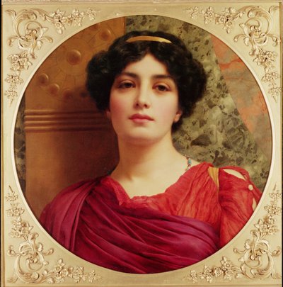 Dama clásica de John William Godward