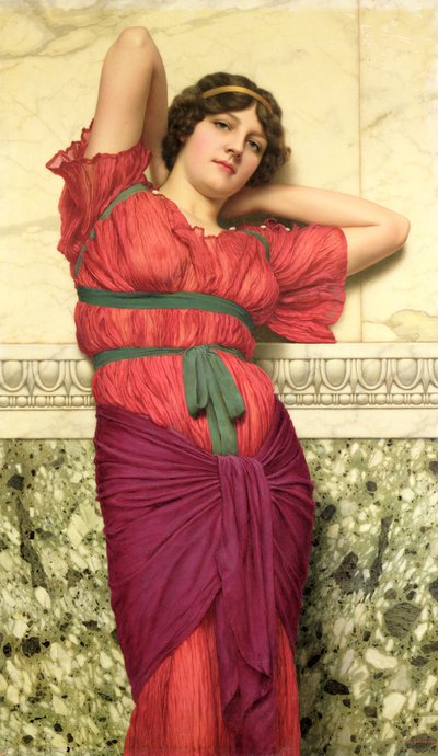 Contemplación de John William Godward