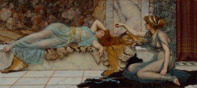 Travesuras y reposos de John William Godward