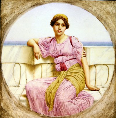 Reflejos, 1918 de John William Godward