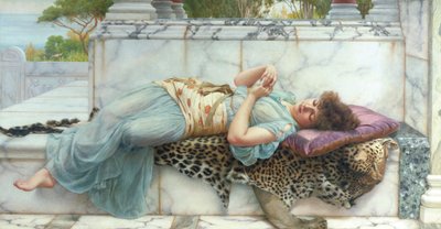 Los Prometidos de John William Godward