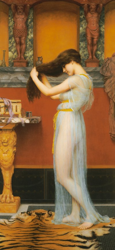 El aseo, 1900 de John William Godward
