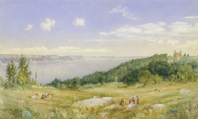 Los Palisades, ca. 1870 de John William Hill