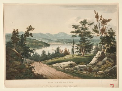Ver cerca de Hudson / # 15 de la cartera del río Hudson de John William Hill