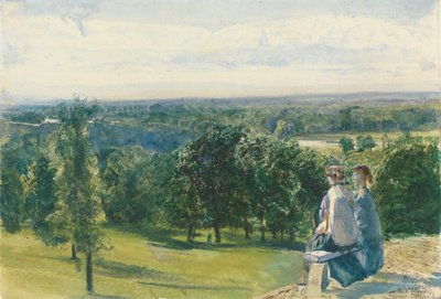 En Richmond Park de John William Inchbold
