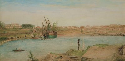 Sydney Cove, cabeza de la cala, 1808 de John William Lewin
