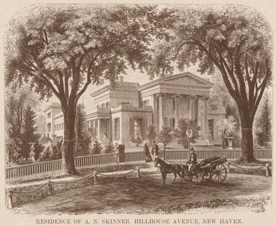 Residencia de A.N. Desollador, Hillhouse Avenue, New Haven de John William Orr