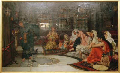 Consultando el oráculo de John William Waterhouse