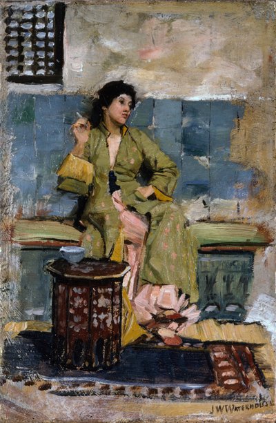 Reminiscencias orientales de John William Waterhouse