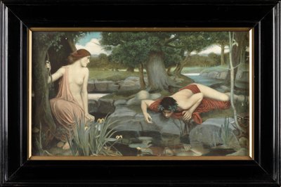 Eco y Narciso de John William Waterhouse