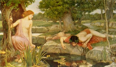 Eco y Narciso, 1903 de John William Waterhouse