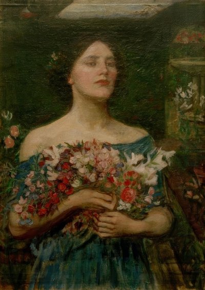 Recoge tus capullos mientras puedas de John William Waterhouse