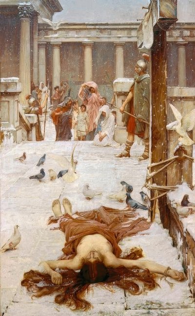 Santa Eulalia de John William Waterhouse