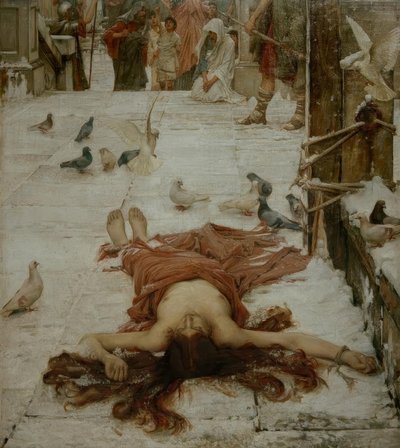 Santa Eulalia de John William Waterhouse