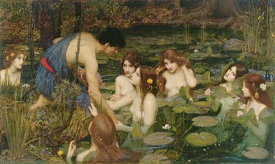 Hylas y las ninfas de John William Waterhouse