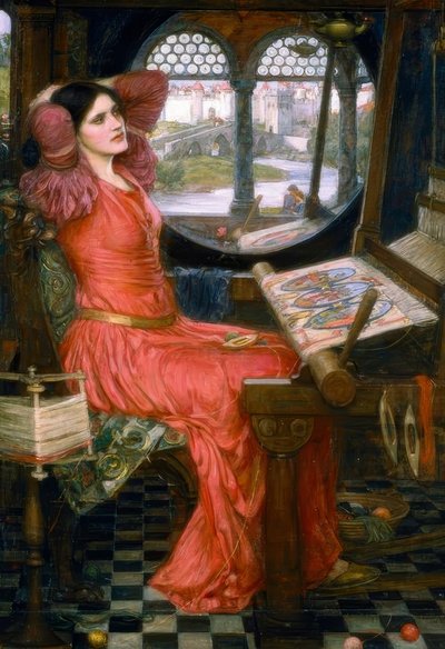La dama de Shalott de John William Waterhouse