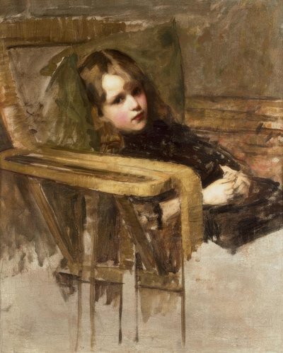 La silla fácil de John William Waterhouse