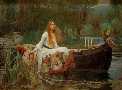 La dama de Shalott de John William Waterhouse