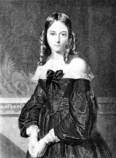 Bella Florencia, grabado por John Henry Robinson de John William Wright