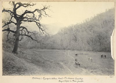 Provincia de Razavi Khorasan, Irán, c.1908 (fotografía en b/n) de John Williams Watson