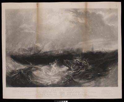 A su Gracia el Duque de Northumberland... este registro histórico de heroísmo femenino inspirado por la humanidad como se ejemplifica en el rescate del 7 de septiembre... de John Wilson (after) Carmichael