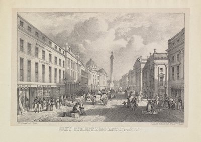Grey Street, Newcastle de John Wilson Carmichael