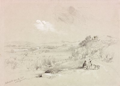 Haltwhistle desde el este de John Wilson Carmichael