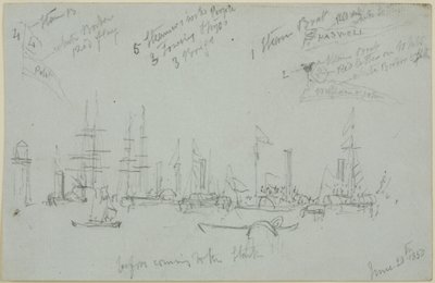 Escena del puerto de John Wilson Carmichael
