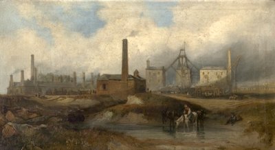 Escena industrial de John Wilson Carmichael