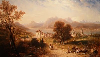 Lago Lucerna de John Wilson Carmichael