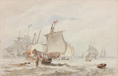 Frente a Hartlepool de John Wilson Carmichael