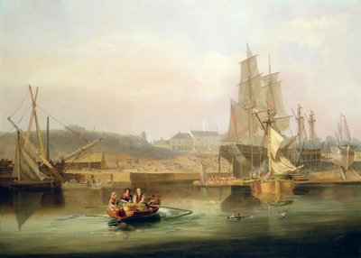 El astillero de Hessle Cliff de John Wilson Carmichael