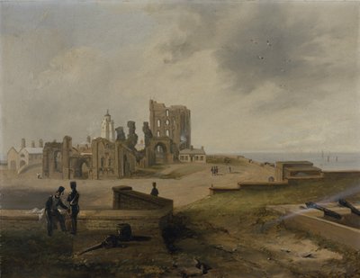 Priorato de Tynemouth desde el Este de John Wilson Carmichael