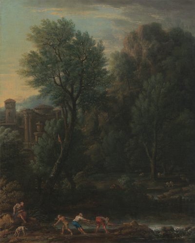 Paisaje clásico de John Wootton