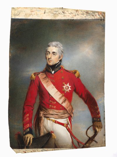 Retrato de Arthur Wellesley, luego 1er Duque de Wellington, c. 1806-1807 de John Wright