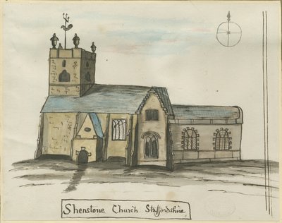 Iglesia de Shenstone de John Wright