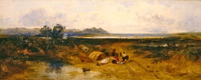 Los Rivales, desde Malldraeth Bay - Anglesey de John Wright Oakes