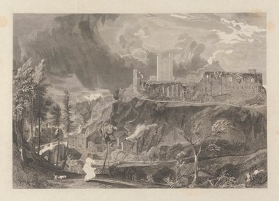 Castillo y ciudad de Richmond de John Wykeham Archer