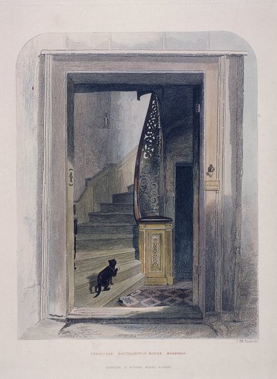 Casa Southampton, Chancery Lane, Londres, 1851 de John Wykeham Archer